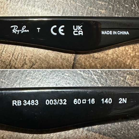 Ray-Ban RB3483 Aviator Sunglasses - Picture 5 of 5